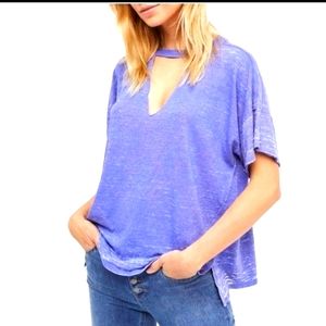 Free people  jordan burner cutout top